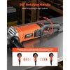 VEVOR Angle Grinder, 7" Electric Grinder Power Tool, 13Amps 8500RPM High-Speed Corded Angle Grinders with 270° Adjustable Dust Guard for Metal Grinding, Cutting, Rust Removal (Disc Not Included)