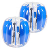 VEVOR Inflatable Bumper Balls 2-Pack, 3FT/0.9M Body Sumo Ball, Durable Thick PVC Human Hamster Bubble Knocker for Outdoor Team Gaming Play, Bopper Toy for Playground Yard Park, Blue Stripes