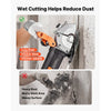 VEVOR Wall Chaser, 4800W Electric Wall Groove Cutting Machine, 6800 RPM Max Speed, Concrete Slotting Cutter with Guide Line, 5 pcs Blades, Adjustable Handle for Cutting Grooves in Brick, Concrete