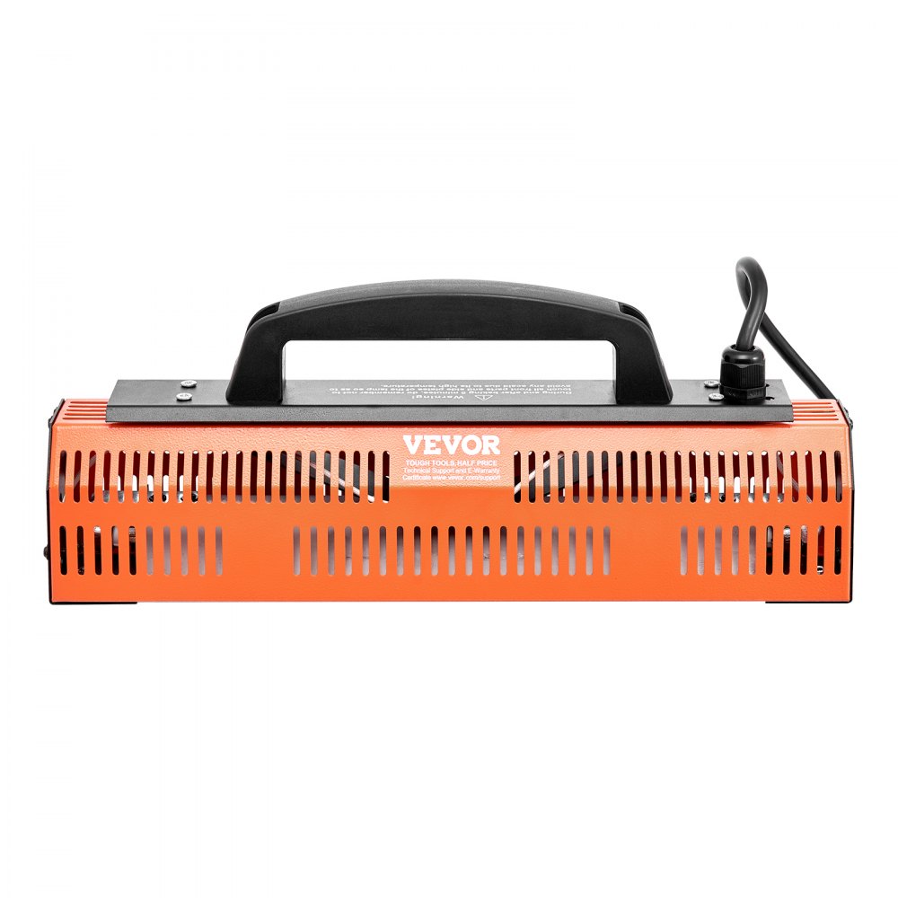 VEVOR Infrared Curing Lamp, 1000W High Power, Handheld Auto Heating Car Curing Light, 2.48 sq.ft Baking Area Spray Baking Booth Heaters, Paint Dryer for On-Site Repair, Engine Drying