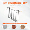 VEVOR Livestock Hay Feeder, 24 Gallons Large Capacity, 2 Packs Heavy-Duty Steel Goat Hay Rack, 27'' Long Wall Mounted Horse Hay Holder, Multiple Sided Feeding Rack for Sheep Farm Indoor Outdoor