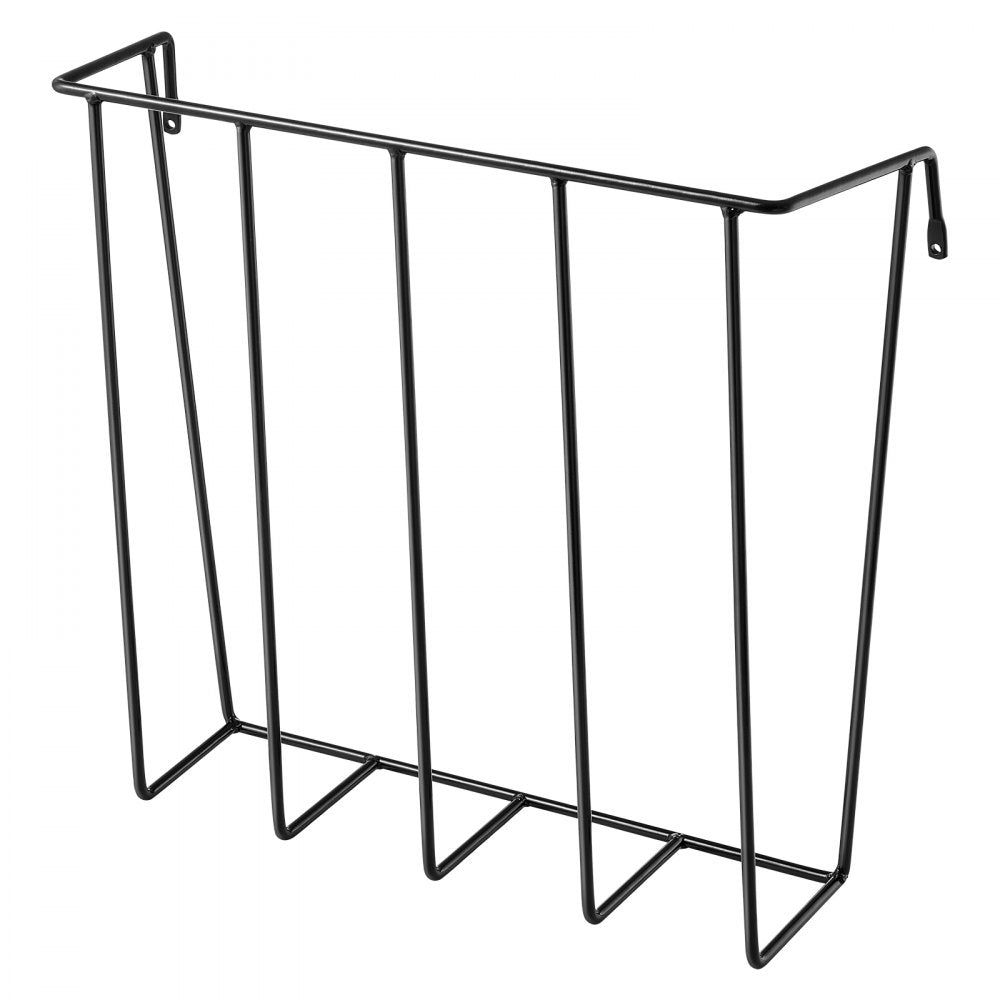VEVOR Livestock Hay Feeder, 24 Gallons Large Capacity, 2 Packs Heavy-Duty Steel Goat Hay Rack, 27'' Long Wall Mounted Horse Hay Holder, Multiple Sided Feeding Rack for Sheep Farm Indoor Outdoor