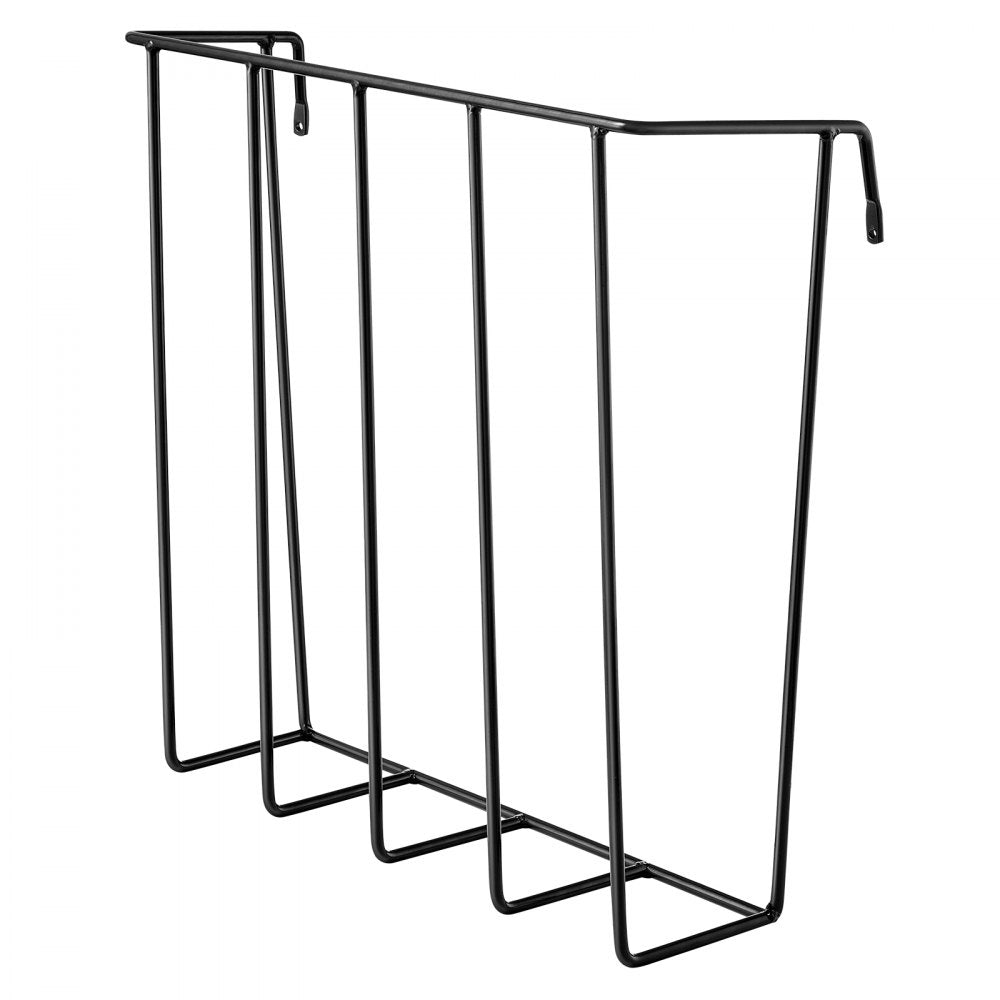 VEVOR Livestock Hay Feeder, 24 Gallons Large Capacity, Heavy-Duty Steel Goat Hay Rack, 27'' Long Wall Mounted Horse Hay Holder, Multiple Sided Feeding Rack for Sheep Farm Livestock Indoor Outdoor