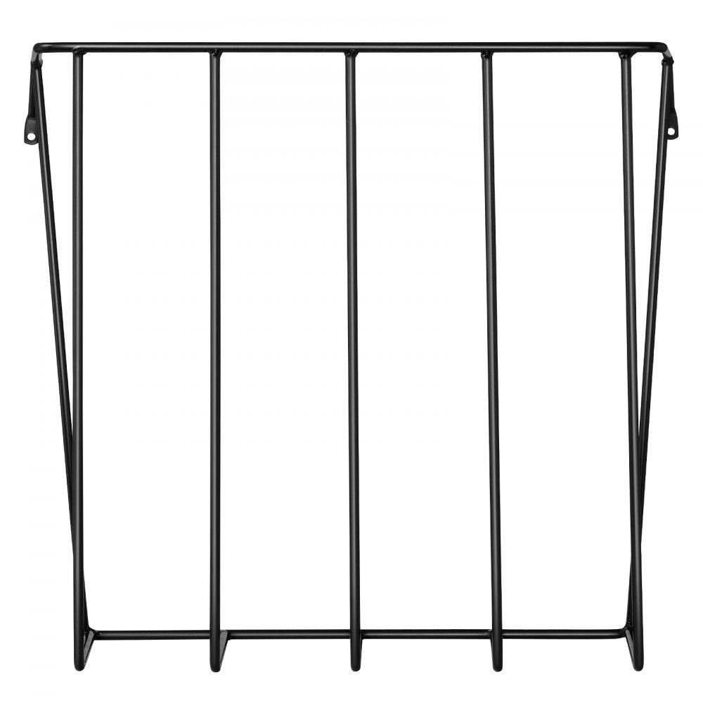 VEVOR Livestock Hay Feeder, 24 Gallons Large Capacity, Heavy-Duty Steel Goat Hay Rack, 27'' Long Wall Mounted Horse Hay Holder, Multiple Sided Feeding Rack for Sheep Farm Livestock Indoor Outdoor