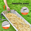 VEVOR Livestock Feeding Trough, 22 Gallon Capacity, 45" Hay Feeder, Heavy Duty Steel Livestock Trough, Galvanized Steel Sheep Feeder Trough Feeding up to 10 Goats for Horse Sheep Hog Farm Sheds Pen