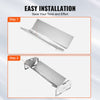 VEVOR Livestock Feeding Trough, 22 Gallon Capacity, 45" Hay Feeder, Heavy Duty Steel Livestock Trough, Galvanized Steel Sheep Feeder Trough Feeding up to 10 Goats for Horse Sheep Hog Farm Sheds Pen