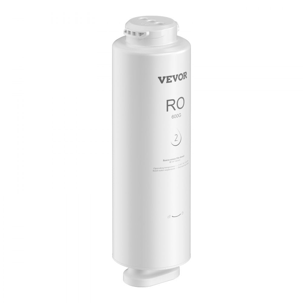 VEVOR Reverse Osmosis System, 600 GPD 10-stage Reverse Osmosis Water Filter Replacement, RO Filter Cartridge for 24 Months, Reduces Lead & Chlorine, Compatible with SS-003 Under Sink Water Filter