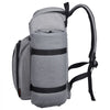 VEVOR Picnic Backpack, Beach Picnic Backpack Bag for 4 Person with Insulated Cooler Compartment, Detachable Bottle/Wine Holder, Lightweight Blanket, Plates and Cutlery Set for Hiking & Camping, Grey