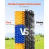 VEVOR Livestock Scratching Brush, 6 Pcs Horse Brush with 12 Screws, 20 x 7.5 in Cow Scratcher, for Back Itch Relief & Keep Cleaning, Grooming & Scratching Post Brush for Horse, Pig, Cattle Supplies