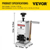 VEVOR Manual Wire Stripping Machine 0.06-0.98 inches, Wire Stripper Machine with Hand Crank Portable, Wire Stripping Tool Aluminum Construction,for Scrap Copper Recycling
