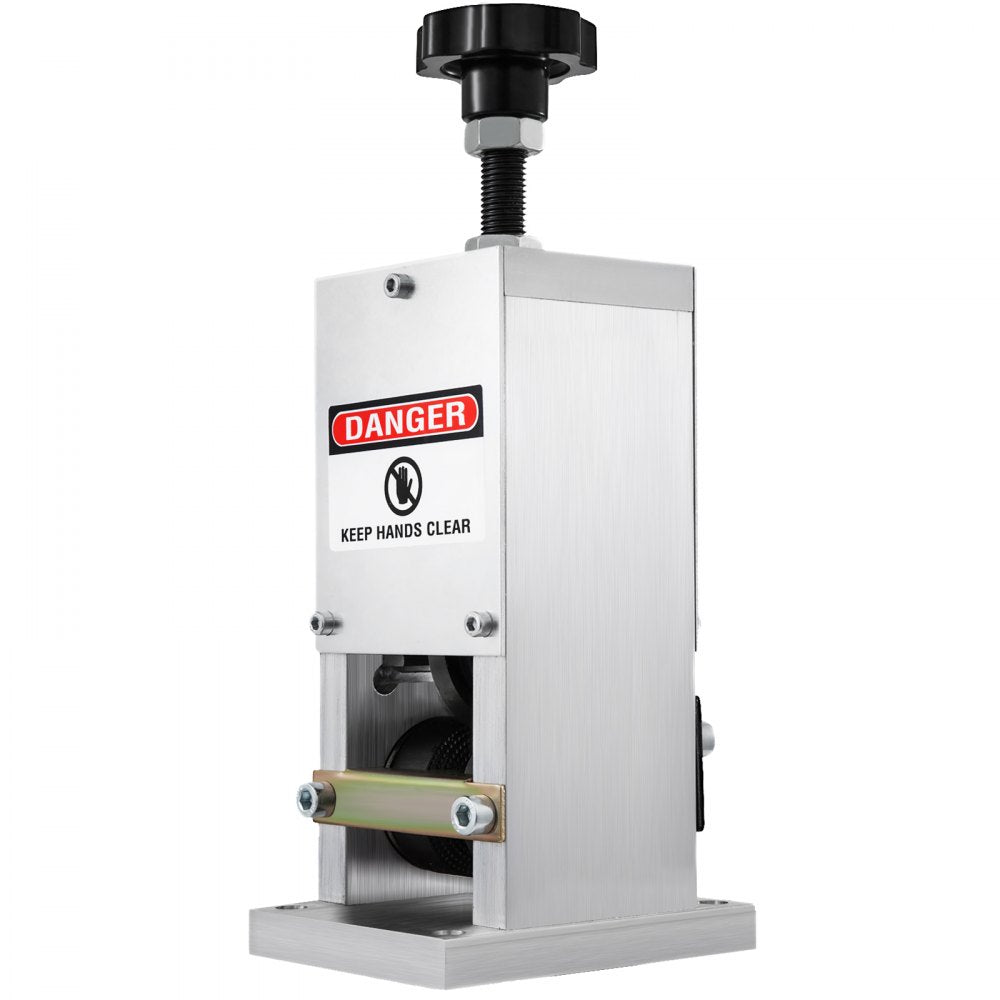 VEVOR Manual Wire Stripping Machine 0.06-0.98 inches, Wire Stripper Machine with Hand Crank Portable, Wire Stripping Tool Aluminum Construction,for Scrap Copper Recycling