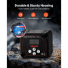 VEVOR Dual Battery Isolator, 12V 140 Amp, Manual and Automatic VSR Voltage Sensitive Relay with LCD Screen, Smart Battery Isolator for Lithium & Lead-Acid Batteries, for Car Truck RV UTV ATV Boat