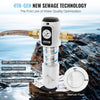 VEVOR Spin Down Filter, 40 Micron Whole House Sediment Filter for Well Water, 3/4" MNPT, 4 T/H High Flow Rate, for Whole House Water Filtration Systems, Well Water Sediment Filter