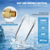 VEVOR Spin Down Filter, 40 Micron Whole House Sediment Filter for Well Water, 3/4" MNPT, 4 T/H High Flow Rate, for Whole House Water Filtration Systems, Well Water Sediment Filter