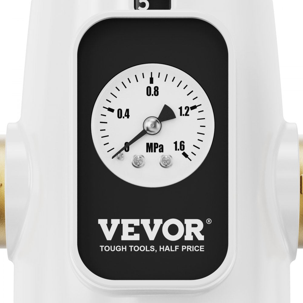 VEVOR Spin Down Filter, 40 Micron Whole House Sediment Filter for Well Water, 3/4" MNPT, 4 T/H High Flow Rate, for Whole House Water Filtration Systems, Well Water Sediment Filter