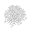 VEVOR Christmas Light Clips, 200 Pack, Weatherproof Holiday Outdoor Lighting Hanging Hooks, Mount to Shingles & Gutters, for C3, C4, Mini, Outside String Lights, Christmas Decoration, No Tool Required