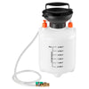 VEVOR Transmission Fluid Pump, 3 L Capacity, Manual Fluid Transfer Pump with 47 in Long Horse & HDPE Tank, Transmission Oil Pump with PTFE Tape, Manual Automotive Oil Filling System for Cars, Boats