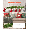 VEVOR Christmas Garland, 6-FT Realistic Norfolk Pine Garland, Evergreen Real Touch Artificial Faux Greenery Garlands, for Holiday Indoor Outdoor Xmas Decoration on Table, Mantel, and Fireplace