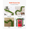 VEVOR Christmas Garland, 6-FT Realistic Norfolk Pine Garland, Evergreen Real Touch Artificial Faux Greenery Garlands, for Holiday Indoor Outdoor Xmas Decoration on Table, Mantel, and Fireplace