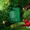 VEVOR Christmas Wreath, 24 Inches Pre-Lit Artificial Christmas Wreath with 50 LED Lights and Timer, Decorated with Pine Cones, Red Berry Clusters, Holly Leaves, Suitable for Fireplace Door Window