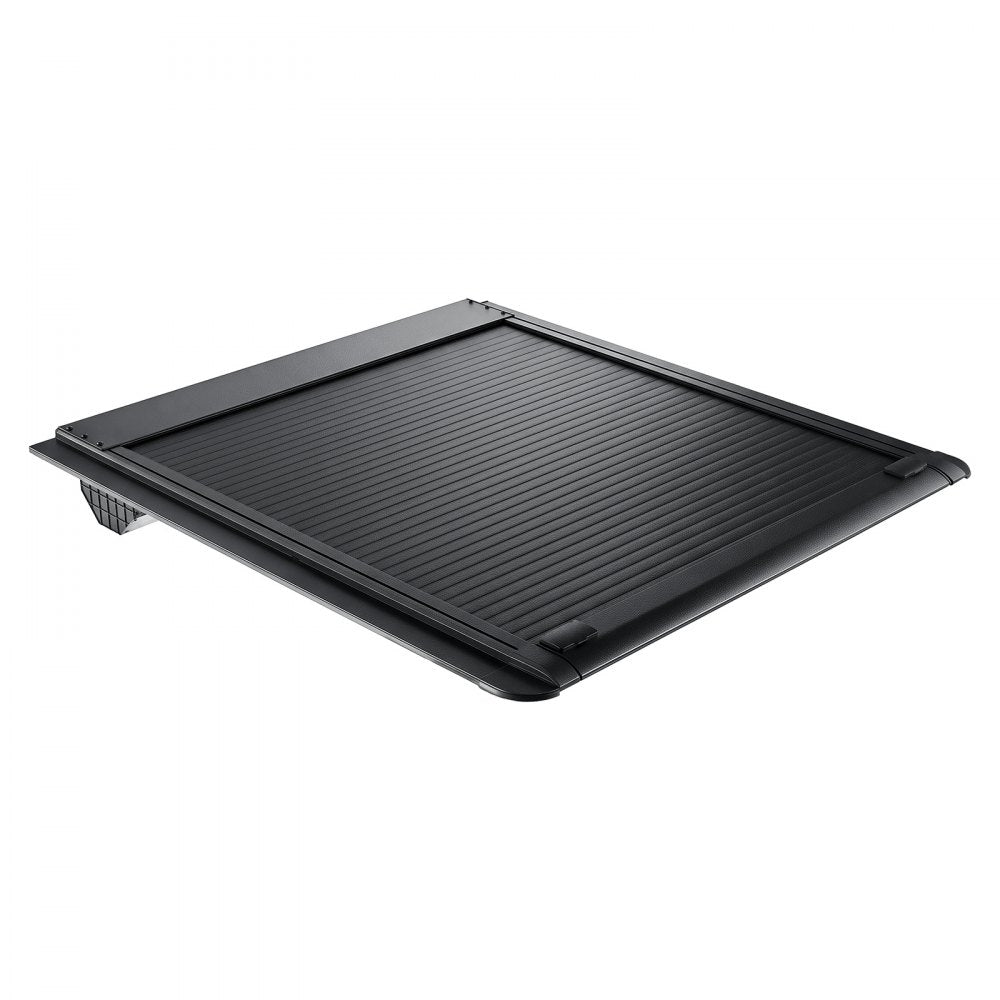 VEVOR Retractable Tonneau Cover 5.8FT Hard Truck Bed Cover Manual Retract, Compatible with 2007-2026 Silverado/Sierra 1500 5.8FT Bed (69.3"), Waterproof Aluminum Frame, T-Slot & Lock Key for Trips