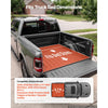 VEVOR Retractable Tonneau Cover 5.7FT Hard Truck Bed Cover Manual Retract, Compatible with 2009-2026 Ram 1500 New Body, 2019-2024 Classic 5.7FT Bed (67.4"), Waterproof Aluminum, Lock Key for Trips