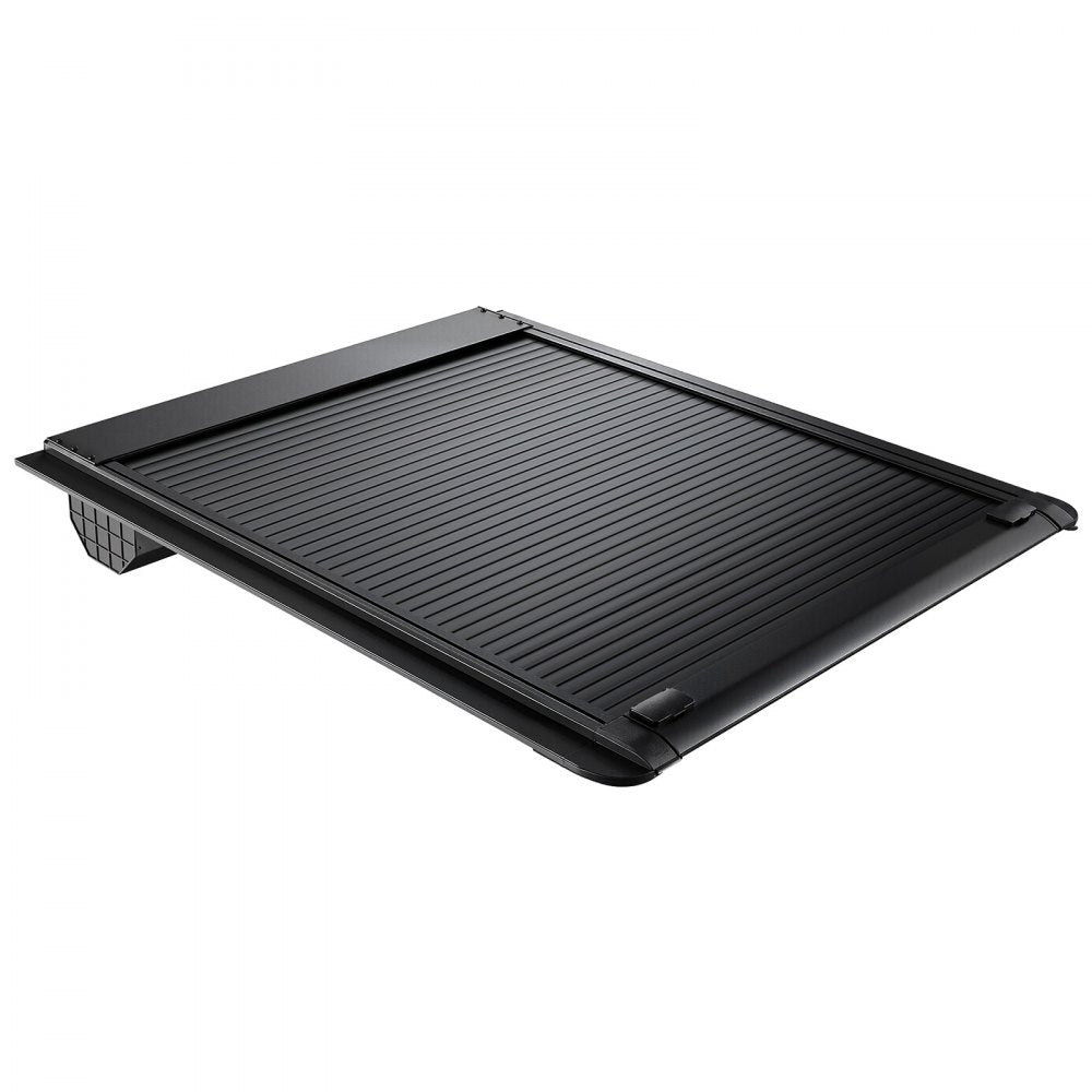 VEVOR Retractable Tonneau Cover 6.9FT Hard Truck Bed Cover Manual Retract, Compatible with 2020-2026 Chevy/GMC Silverado/Sierra 2500/3500HD 6.9FT Bed (82.2"), Waterproof Aluminum, Lock Key for Trips