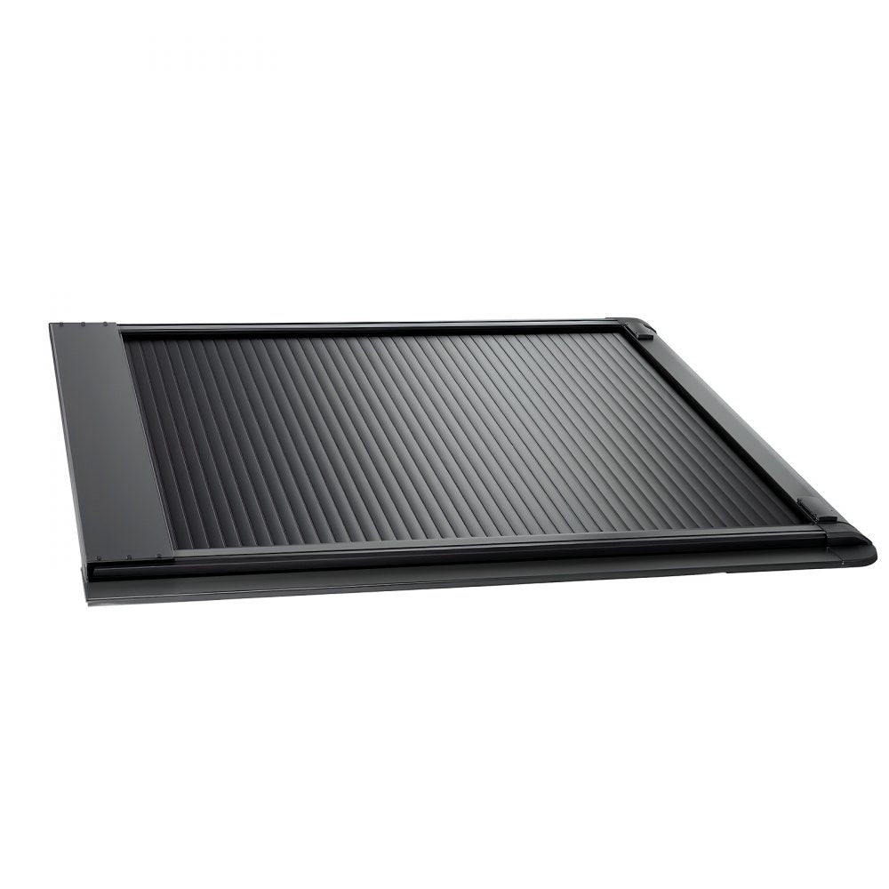 VEVOR Retractable Tonneau Cover 6.9FT Hard Truck Bed Cover Manual Retract, Compatible with 2020-2026 Chevy/GMC Silverado/Sierra 2500/3500HD 6.9FT Bed (82.2"), Waterproof Aluminum, Lock Key for Trips