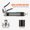 VEVOR Pistol Grip Grease Gun, 6000 PSI, 14 OZ / 400 CC Capacity Heavy Duty Professional Grease Gun, with 19.69 Inch Flexible Hose 2 Black Flat Couplers, 1 Pointed Coupler, and 2 Rigid Metal Pipe
