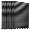 VEVOR Paper Blinds, 6 Pack, 36 in x 72 in, Temporary Blackout Pleated Paper Shades, No Tools No Drilling, Pleated Blinds with Adhesive, Easy to Cut and install, for Indoor Windows, Kitchen, Bedroom