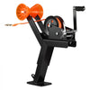 VEVOR Boat Trailer Winch Stand with Roller, 3500 lbs, 20ft Orange Polyester Strap, Boat Winch Mount, for 2-3 Inches W x 3-4 Inches H Trailer Tongue, Fit for Jet Ski, Sailboat, Speedboat
