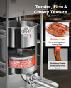 SUS304 stainless and air-exhaust design for bubble-free sausage filling