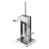 VEVOR Manual Sausage Stuffer, 11 LBS / 5 L Vertical Meat Stuffer, Dual-Speed Sausage Casing Meat Filling Machine, Stainless Steel Heavy Duty Filler with 5 Stuffing Tubes, for Commercial & Home Use