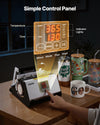 VEVOR Tumbler Heat Press Machine, 30 oz and 40 oz Mug Press, Fast and Even Heating, with Tape, Gloves, Easy Temp and Time Setting, Heat Transfer for Sublimation Tumblers, Cups, Mugs, Black and White