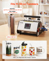 VEVOR Tumbler Heat Press Machine, 11-30 oz Mug Press, Fast and Even Heating, with Tape and Gloves, Easy Temp and Time Setting, Heat Transfer for Sublimation Tumblers, Cups, Mugs, Black and White