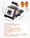VEVOR Tumbler Heat Press Machine, 40 oz Tumbler Press, Fast and Even Heating, with Tape, Gloves, Easy Temp and Time Setting, Heat Transfer for Sublimation Insulated Tumblers, Cups, Black and White