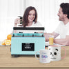 VEVOR Tumbler Heat Press Machine, 11-30oz Mug Press, Heat Up Fast and Even, Tumbler Press with Sublimation Paper, Tape and Gloves, Temp and Time Setting, for Sublimation Tumblers, Cups, Mugs, Green