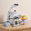 VEVOR Hat Heat Press Machine, 8.5 x 4 in Large Heating Plate, with Caps Stretcher, Precise Temperature & Time Control, Heat Press for Hats and Caps, for HTV Iron On and Sublimation Projects, White