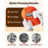 VEVOR Hat Heat Press, 4-in-1 Cap Heat Press Machine, 6 x 3in Clamshell Sublimation Transfer, LCD Digital Timer Temperature Control with 4pcs Curved Heating Elements (6x3/6.7x2.7/6.7x2.7/8.1x3.5)