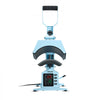 VEVOR Hat Heat Press Machine, with 4 Interchangeable Platens and Caps Stretcher, Precise Temperature & Time Control, Heat Press for Hats and Caps, for HTV Iron On and Sublimation Projects, Light Blue
