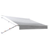 VEVOR Manual RV Awning Complete Kit, 10.12FT Retractable RV Awning with Aluminum Alloy Frame & Waterproof PVC Fabric, Outdoor Camping Trailer Awnings Fit Most RVs (10FT Type, Gradient Gray)
