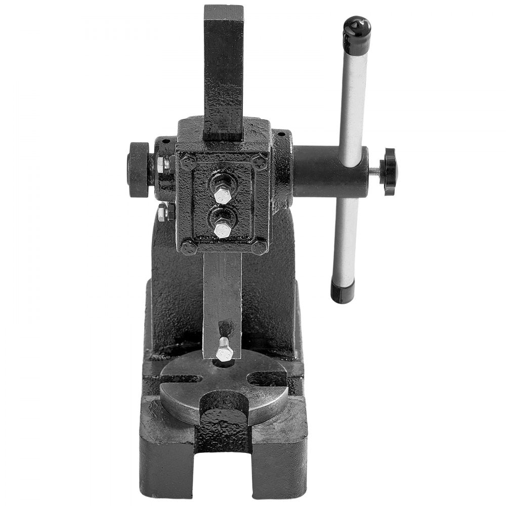 VEVOR Arbor Press, 1 Ton Manual Arbor Press, 5.9" Maximum Height, Cast Iron Heavy-duty Manual Desktop Arbor Press, Precision Hand Press for Stamping, Bending, Stretching, Forming