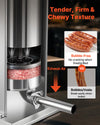 VEVOR Manual Sausage Stuffer, 33 LBS / 15 L Vertical Meat Stuffer, Heavy Duty Sausage Casing Meat Stuffing Machine, Dual-Speed Stainless Steel Filler with 5 Filling Tubes, for Commercial and Home Use