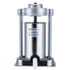 VEVOR Manual Sausage Stuffer, 2 L / 5 LBS Vertical Sausage Machine with G-type Clamp, Food-Grade 304 Stainless Steel Barrel with 2 Stuffing Tubes, for Home Kitchen Restaurant Commercial