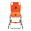 VEVOR EMS Stair Chair, 350 lbs Load Capacity, Foldable Aluminum Emergency Stair Climbing Wheelchair with 2 Wheels, Portable Stair Lift Chair Ambulance Firefighter Evacuation Use for Elderly, Disabled