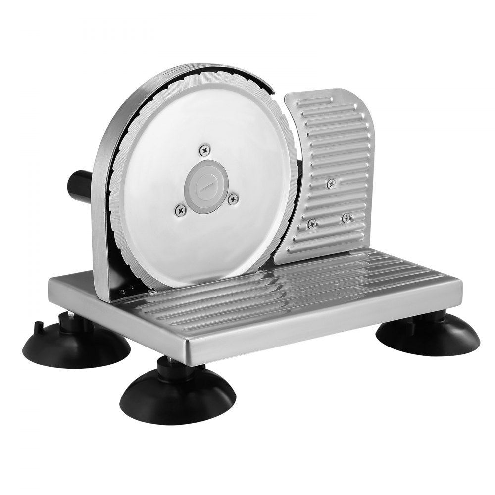 VEVOR Manual Bread Slicer, 0-6" Adjustable Thickness Cheeser Butter Cutting, Micro-Serrated Stainless Steel Blade, Aluminum Alloy Commercial Cheese Slicer for Kitchen, Restaurant, Bakery, Party