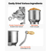 VEVOR Manual Grain Mill with High Hopper, Hand-Crank Corn Grinder, Heavy Duty Cast Iron Wheat Grinding Mill with Stable Table Clamp for Grains Spices Coffee Beans Nuts