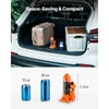 VEVOR Hydraulic Bottle Jack, 4 Ton (8818.4 lbs) Capacity, 7.3-13.8 Inch Lifting Range, Heavy Duty Welded Bottle Jack for Car, SUV, Pickup, Auto Repair, House Lift and Agricultural Equipment, Orange