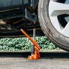 VEVOR Hydraulic Bottle Jack, 4 Ton (8818.4 lbs) Capacity, 7.3-13.8 Inch Lifting Range, Heavy Duty Welded Bottle Jack for Car, SUV, Pickup, Auto Repair, House Lift and Agricultural Equipment, Orange