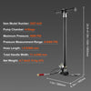 VEVOR PCP Hand Pump, 4 Stage, 30Mpa 4500 PSI High Pressure PCP Air Rifile Filling Stirrup Pump with Oil-Moisture Filter Pressure Gauge, Stainless Steel for Airguns Scuba Tank Paintball Filling Tire